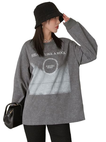 dazy slogan graphic drop shoulder sweatshirt d38r#, Black
dazy slogan graphic drop shoulder sweatshirt d38r#, Black
