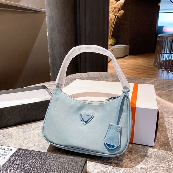 2022 designer nylon underarm bag classic shoulder bag hobo handbag wallet women with box 2023
2022 designer nylon underarm bag classic shoulder bag hobo handbag wallet women with box 2023