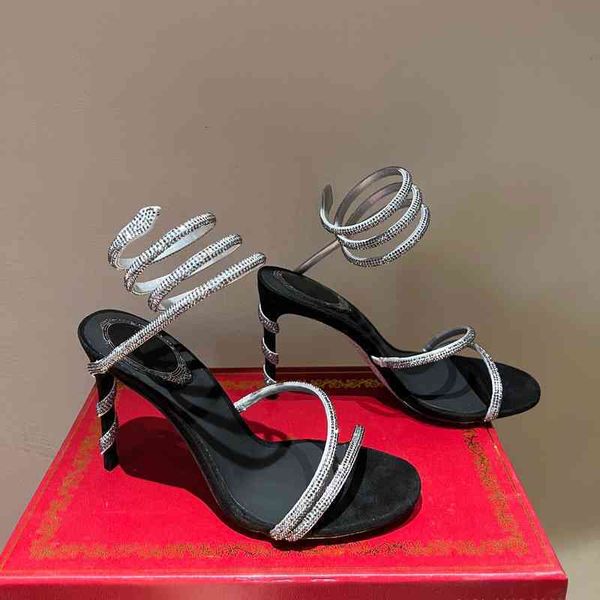 dress shoes gaoding summer style high heel snake winding sandals roman open toe stiletto women's shoes, Black
dress shoes gaoding summer style high heel snake winding sandals roman open toe stiletto women's shoes, Black