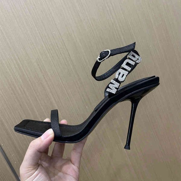 dress shoes aw king black one line buckle sandals summer letter square head high heels women's shoes thin hegd
dress shoes aw king black one line buckle sandals summer letter square head high heels women's shoes thin hegd