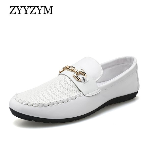 zyyzym spring autumn men casual shoes leather trend versatile soft sole simple loafers #d09 220720, Black
zyyzym spring autumn men casual shoes leather trend versatile soft sole simple loafers #d09 220720, Black