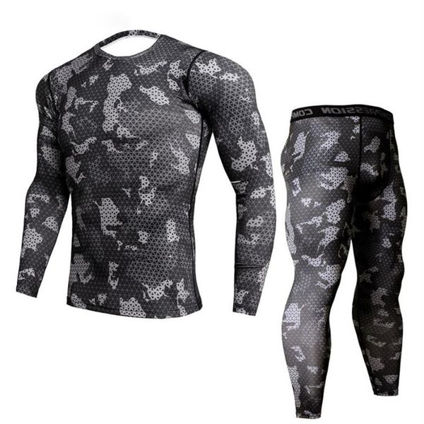 new fitness camo t shirt men compression shirt 2pcs sets sportswear mma rashguard mens joggers leggings gyms bodybuilding tights321q, Gray
new fitness camo t shirt men compression shirt 2pcs sets sportswear mma rashguard mens joggers leggings gyms bodybuilding tights321q, Gray