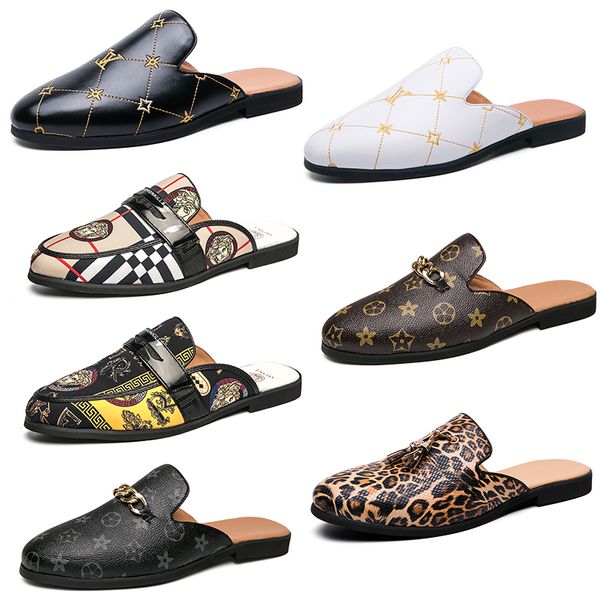 men luxury brand designer slippers horsebit grid pattern sandals genuine leather mules black brown flip flops mens casual lazy shoes us 12
men luxury brand designer slippers horsebit grid pattern sandals genuine leather mules black brown flip flops mens casual lazy shoes us 12