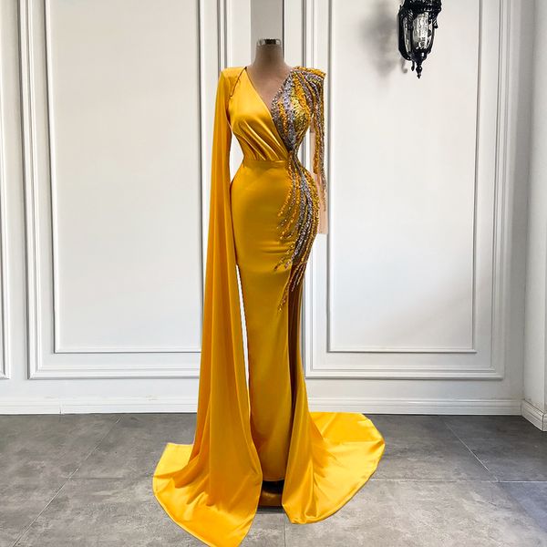 new arrival long prom dresses 2022 sheer o-neck long sleeve pearls mermaid gold african women formal party evening gowns, Black
new arrival long prom dresses 2022 sheer o-neck long sleeve pearls mermaid gold african women formal party evening gowns, Black