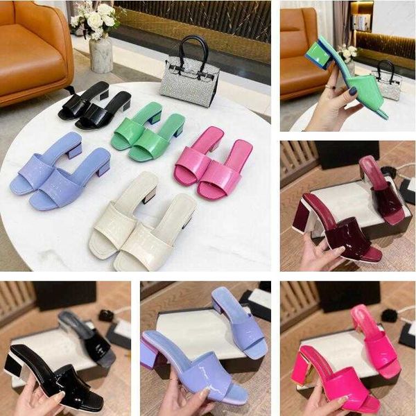 mules patent calfskin dark beige purple black green women sandals summer beach slippers designer luxury slides outdoor lady shoes
mules patent calfskin dark beige purple black green women sandals summer beach slippers designer luxury slides outdoor lady shoes