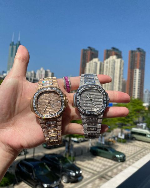 luxury mens watches 4130 movement watches for men 3255 montre de luxe watch mosang stone moissanite diamond watchs wristwatch mechanical aut, Slivery;brown
luxury mens watches 4130 movement watches for men 3255 montre de luxe watch mosang stone moissanite diamond watchs wristwatch mechanical aut, Slivery;brown