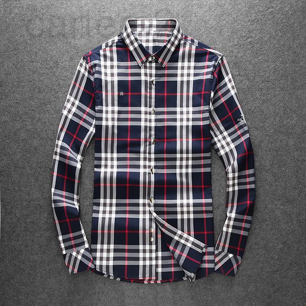 men's casual shirts designer zh0237 lilly's main spring long sleeved shirt lattice y8si2022, White;black
men's casual shirts designer zh0237 lilly's main spring long sleeved shirt lattice y8si2022, White;black