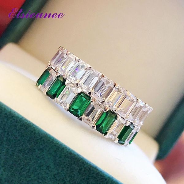 cluster rings elsieunee 100% 925 sterling silver created moissanite emerald anniversary cocktail party for women wholesale jewlery gift, Golden;silver
cluster rings elsieunee 100% 925 sterling silver created moissanite emerald anniversary cocktail party for women wholesale jewlery gift, Golden;silver