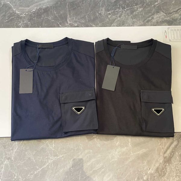 europe men's tees & polos street designer t-shirts short sleeve tee new chest pocket badge embroidery 80 double-strand mercerized crew, White;black
europe men's tees & polos street designer t-shirts short sleeve tee new chest pocket badge embroidery 80 double-strand mercerized crew, White;black