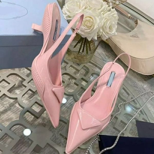 pointed toe dress shoes leather upper women sandal elastic slingbacks high heels comfortable rubber sole summer sandals fashion female tempe, Black
pointed toe dress shoes leather upper women sandal elastic slingbacks high heels comfortable rubber sole summer sandals fashion female tempe, Black