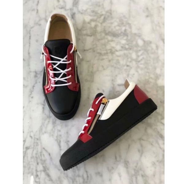 men casual comfortable outdoor brand designer double zippers shoes male breathable fashion sneakers walking loafers size 35-46 sadasds, Red;white
men casual comfortable outdoor brand designer double zippers shoes male breathable fashion sneakers walking loafers size 35-46 sadasds, Red;white