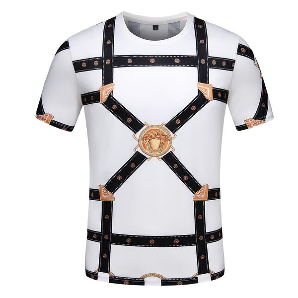 2022ss early spring new high-grade cotton printed t-shirt round neck stitching pullover short sleeves size: m~xxxl color: black and white g5, White;black
2022ss early spring new high-grade cotton printed t-shirt round neck stitching pullover short sleeves size: m~xxxl color: black and white g5, White;black