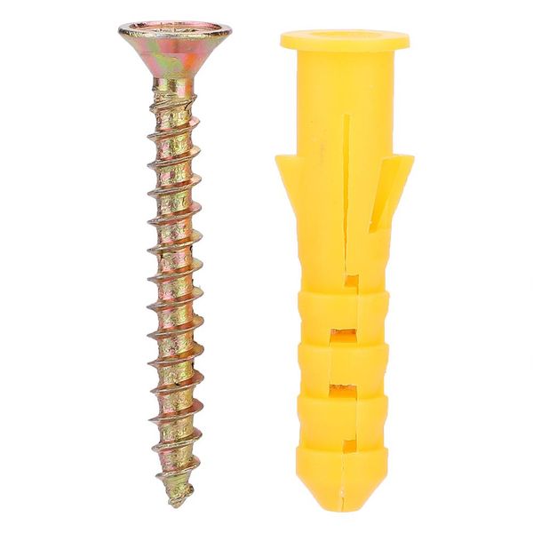 fastener hardware kit plastic expansion wall plug screw fixings with self-tapping screws
fastener hardware kit plastic expansion wall plug screw fixings with self-tapping screws