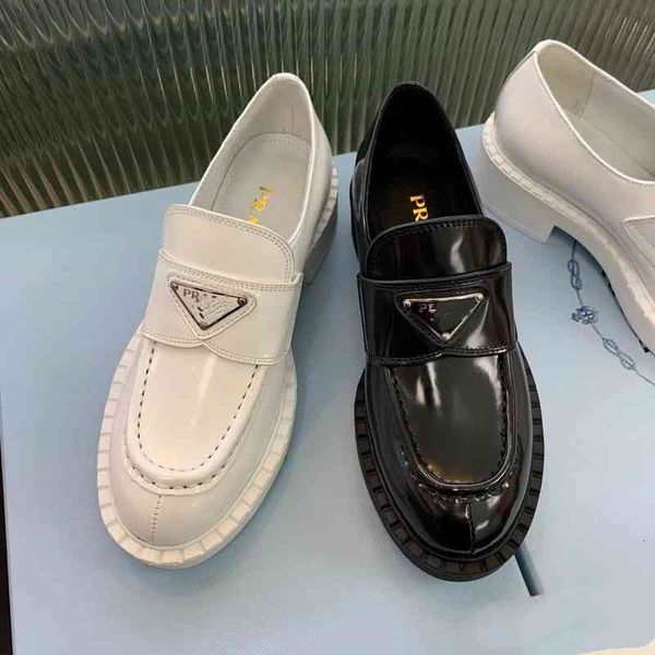 sandals thick soled loafers women's autumn leather triangle black single shoes british jk small
sandals thick soled loafers women's autumn leather triangle black single shoes british jk small