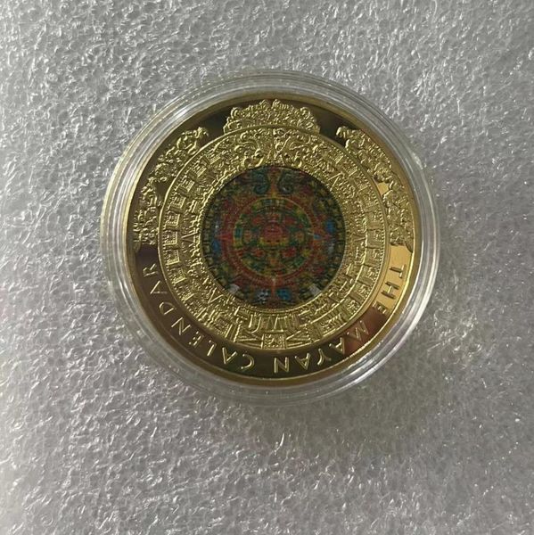 the mayan calendar souvenir coin collectible gold plated creative gift mayas commemorative coin.cx
the mayan calendar souvenir coin collectible gold plated creative gift mayas commemorative coin.cx