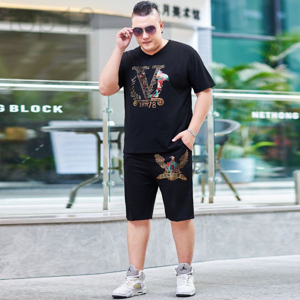 men's casual shirts designer 2021 new men's casual suit fat guy super large popular sports t-shirt and pants with two-piece 1xt9, White;black
men's casual shirts designer 2021 new men's casual suit fat guy super large popular sports t-shirt and pants with two-piece 1xt9, White;black