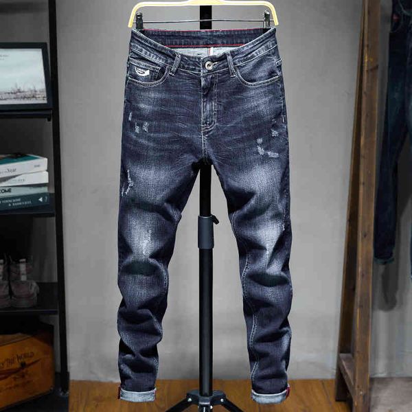 men's jeans jeans men's zipper slim leggings side ltza, Blue
men's jeans jeans men's zipper slim leggings side ltza, Blue