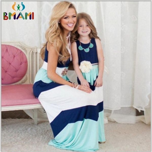 mother daughter dress family matching clothes striped mom and daughter dress family look outfits kids parent child outfits 220531, Blue
mother daughter dress family matching clothes striped mom and daughter dress family look outfits kids parent child outfits 220531, Blue