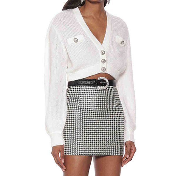 women's polos v-neck mohair cardigan white lantern sleeve exposed navel thin fashion diamond button black short coat women's sweat
women's polos v-neck mohair cardigan white lantern sleeve exposed navel thin fashion diamond button black short coat women's sweat