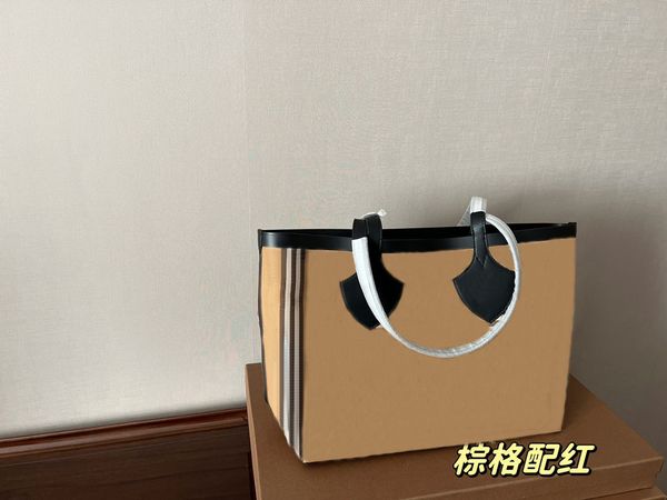 tote luxury striped plaid canvas shoulder bag shopping bag for women luxurys double sided use single room beachbag large size travel bags
tote luxury striped plaid canvas shoulder bag shopping bag for women luxurys double sided use single room beachbag large size travel bags