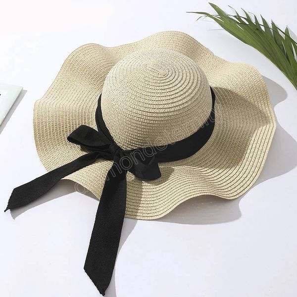 wholesale fashion scalloped straw hats with big bow women foldable beach hat ladies summer sun hats uv protection, Blue;gray
wholesale fashion scalloped straw hats with big bow women foldable beach hat ladies summer sun hats uv protection, Blue;gray