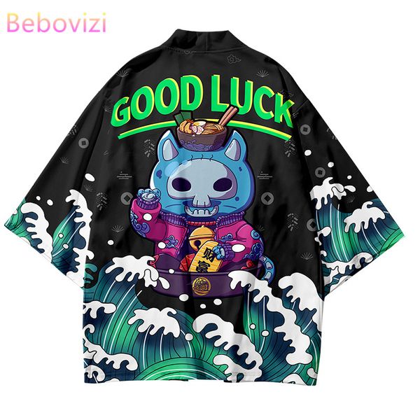 plus size 6xl 5xl lucky cat beach fashion japanese robe cardigan women men harajuku cosplay shirts yukata haori yukata kimono, Red 
plus size 6xl 5xl lucky cat beach fashion japanese robe cardigan women men harajuku cosplay shirts yukata haori yukata kimono, Red