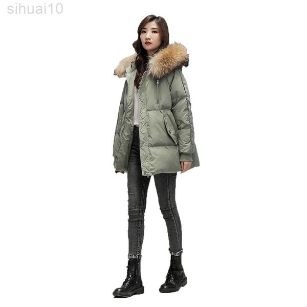 hooded down cotton coat women new winter korean version loose black beige fashion thick warm parkas jacket l220730
hooded down cotton coat women new winter korean version loose black beige fashion thick warm parkas jacket l220730