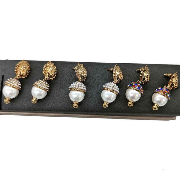 earrings female fashion temperament lion head pearl diamond earrings female 925 silver needle earrings dealer, Golden
earrings female fashion temperament lion head pearl diamond earrings female 925 silver needle earrings dealer, Golden