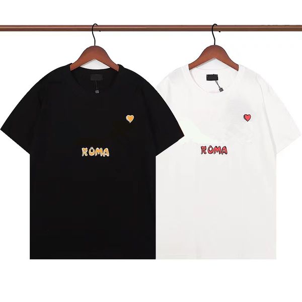 t shirt cotton short sleeve print letters men tshirts slim fit summer women casual tee fashion wear yt, White;black
t shirt cotton short sleeve print letters men tshirts slim fit summer women casual tee fashion wear yt, White;black
