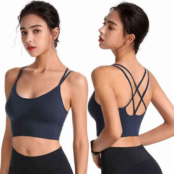 luxury designer women's vest slim cross back yoga quick drying shockproof running fitn underwear large bra, White
luxury designer women's vest slim cross back yoga quick drying shockproof running fitn underwear large bra, White