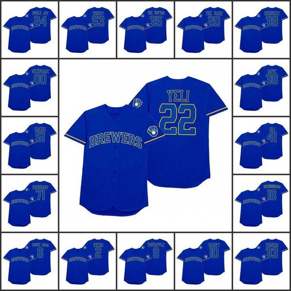 milwaukee's brewers men women youth #6 lorenzo cain 22 christian yelich 39 corbin burnes burnesy custom players' weekend nickname, Black
milwaukee's brewers men women youth #6 lorenzo cain 22 christian yelich 39 corbin burnes burnesy custom players' weekend nickname, Black