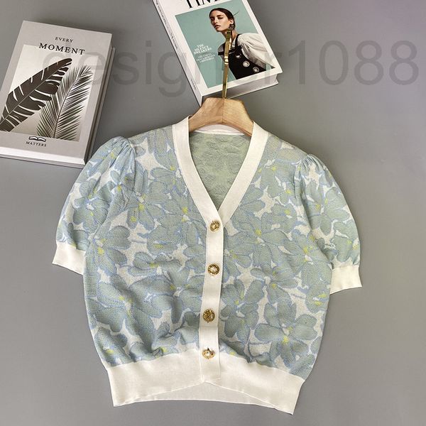 women's sweaters designer family french flower v-neck knitted bubble sleeve cardigan women's thin 2022 summer loose sweet short, White;black
women's sweaters designer family french flower v-neck knitted bubble sleeve cardigan women's thin 2022 summer loose sweet short, White;black