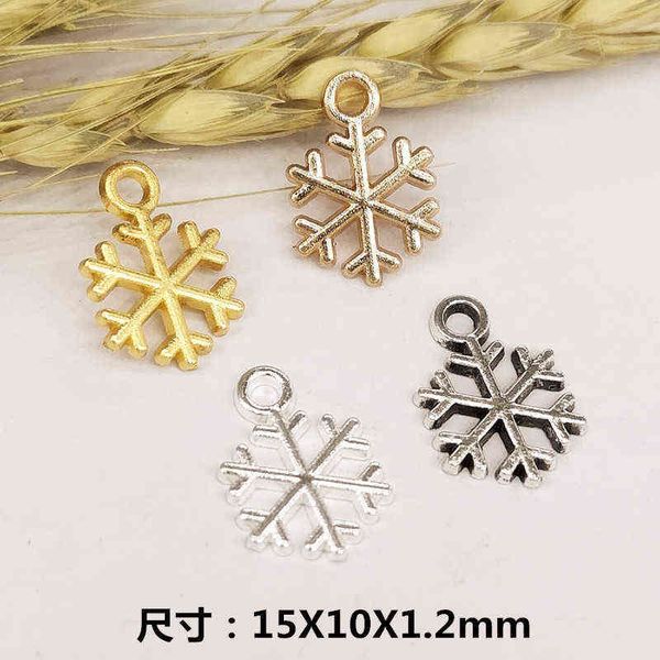 factory outlet diy alloy accessories gold 10 mm bright silver snowflake pendant 100 christmas decoration materials
factory outlet diy alloy accessories gold 10 mm bright silver snowflake pendant 100 christmas decoration materials