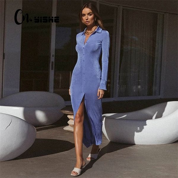 cnyishe fall breasted long sleeve maxi dresses turn-down collar pure color split streetwear cardigan shirt robe 220330, Black;gray
cnyishe fall breasted long sleeve maxi dresses turn-down collar pure color split streetwear cardigan shirt robe 220330, Black;gray