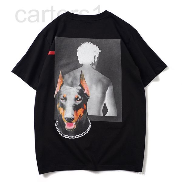 men's t-shirts designer xia chao brand new back printed dog head t-shirt men's fashion women's pure cotton couple's wear, White;black
men's t-shirts designer xia chao brand new back printed dog head t-shirt men's fashion women's pure cotton couple's wear, White;black