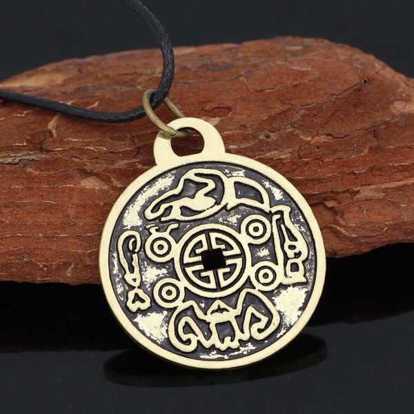 amulet necklace the properties of feng shui money vintage style jewelry for men women neck accessories, Silver
amulet necklace the properties of feng shui money vintage style jewelry for men women neck accessories, Silver