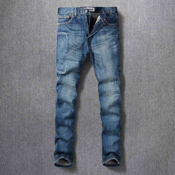 men's jeans fashion street fashion brand men's jeans used blue washed slim fit and versatile small straight men e9sf
men's jeans fashion street fashion brand men's jeans used blue washed slim fit and versatile small straight men e9sf