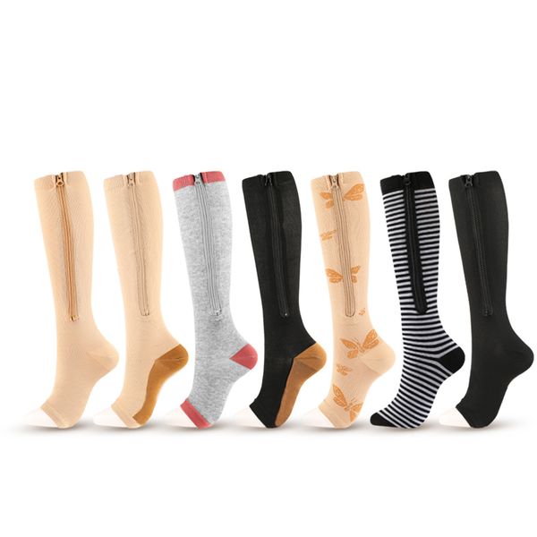 wholesale custom copper premium nylon compression socks with zipper medical socks golf, Black;white
wholesale custom copper premium nylon compression socks with zipper medical socks golf, Black;white