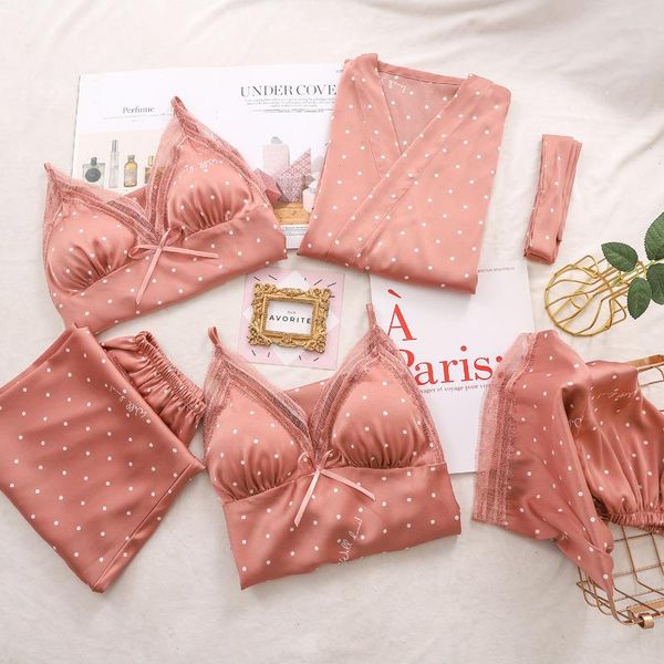 spring autumn pajamas suit women sleepwear set silk satin kimono bathrobe gown nightwear casual loose home clothes pijamas, Black;red
spring autumn pajamas suit women sleepwear set silk satin kimono bathrobe gown nightwear casual loose home clothes pijamas, Black;red