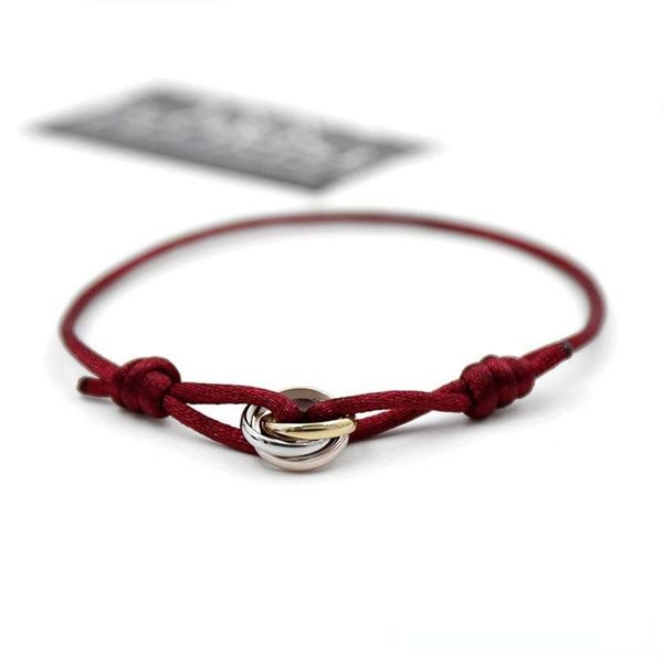 designer stainless steel trinity ring string bracelets three rings hand strap couple bracelets for women and men fashion jewwelry 281e, Golden;silver
designer stainless steel trinity ring string bracelets three rings hand strap couple bracelets for women and men fashion jewwelry 281e, Golden;silver