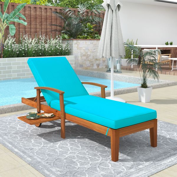 garden sets outdoor solid wood 78.8" recliner terrace with cushion wheels and sliding cup table brown wood finish blue
garden sets outdoor solid wood 78.8" recliner terrace with cushion wheels and sliding cup table brown wood finish blue