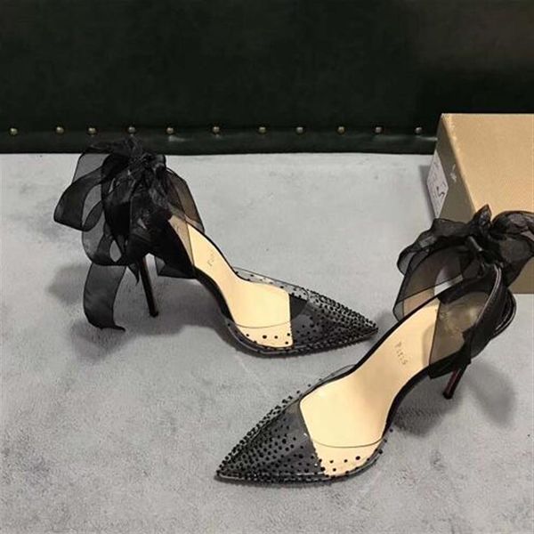2019 ladies high heel transparent belt drill dress shoes ladies fashion party sandals wedding shoes #02214, Black
2019 ladies high heel transparent belt drill dress shoes ladies fashion party sandals wedding shoes #02214, Black