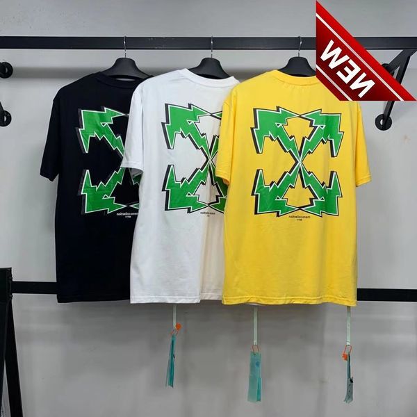 50% off discount chao brand ow lightning arrow short sleeve off loose large t-shirt, White;black
50% off discount chao brand ow lightning arrow short sleeve off loose large t-shirt, White;black
