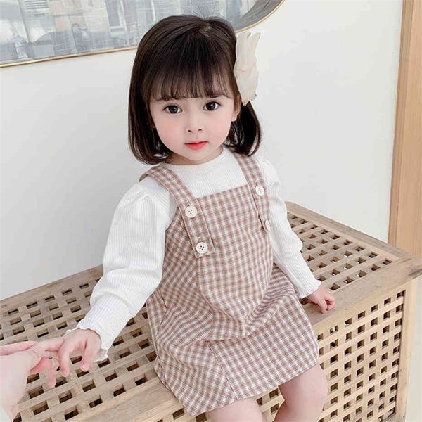 kids clothes girls plaid dress blouse girls outfits spring autumn tracksuit for girl casual style children's clothes 210412, White
kids clothes girls plaid dress blouse girls outfits spring autumn tracksuit for girl casual style children's clothes 210412, White