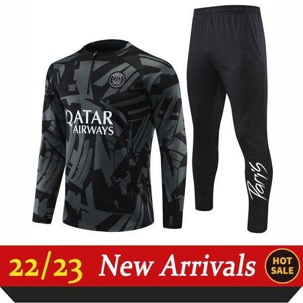 22/23 mens tracksuit training football suit p s g mei si black purple white size xxl outdoor sports 2022, Gray
22/23 mens tracksuit training football suit p s g mei si black purple white size xxl outdoor sports 2022, Gray