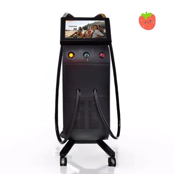 2022 new three wavelength 755 808 1064nm diode laser machine single /double handles permanent hair removal aesthetics device 2 years warrant, Black
2022 new three wavelength 755 808 1064nm diode laser machine single /double handles permanent hair removal aesthetics device 2 years warrant, Black
