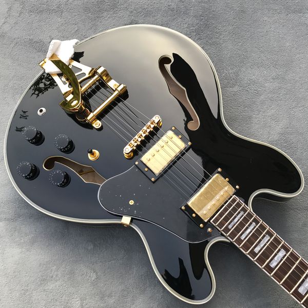 jazz hollow body electric guitar, rosewood fingerboard, 2 f holes, tremolo system electric guitar
jazz hollow body electric guitar, rosewood fingerboard, 2 f holes, tremolo system electric guitar