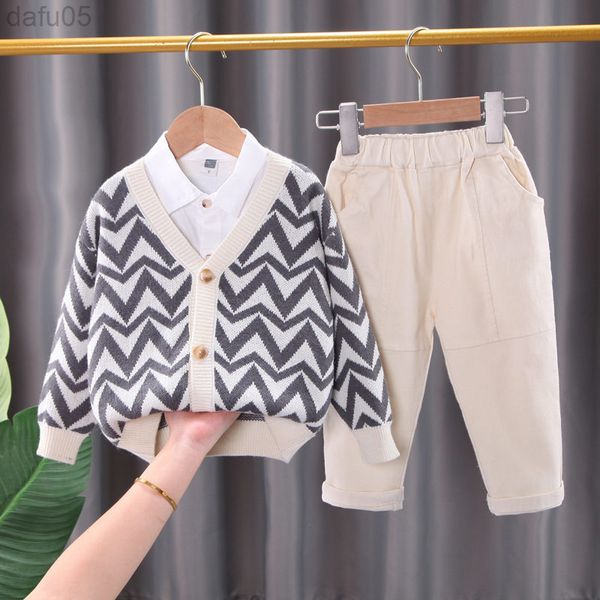 new children fashion clothes spring autumn baby boy clothes baby wave jacket t-shirt pants 3 pcs/set toddler casual suit l220808, White
new children fashion clothes spring autumn baby boy clothes baby wave jacket t-shirt pants 3 pcs/set toddler casual suit l220808, White
