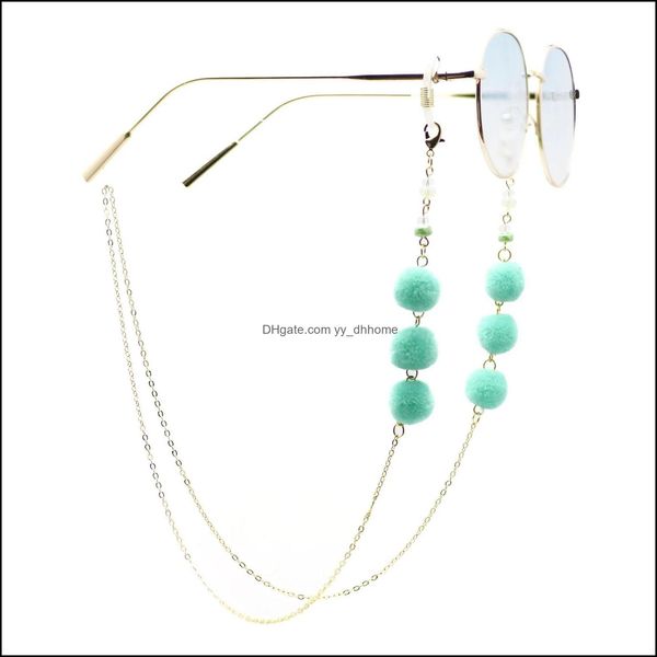 eyeglasses chains eyewear accessories fashion 2021 chic punk metal pompon ball cute anti-slip reading glasses sunglasses chain holder acce
eyeglasses chains eyewear accessories fashion 2021 chic punk metal pompon ball cute anti-slip reading glasses sunglasses chain holder acce