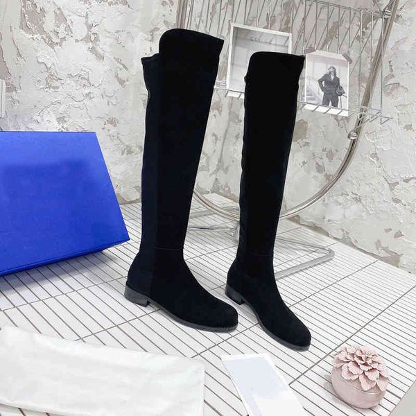 boots knee high boots women's low heel thin legs single autumn and winter versatile long tube elastic socks, Black
boots knee high boots women's low heel thin legs single autumn and winter versatile long tube elastic socks, Black